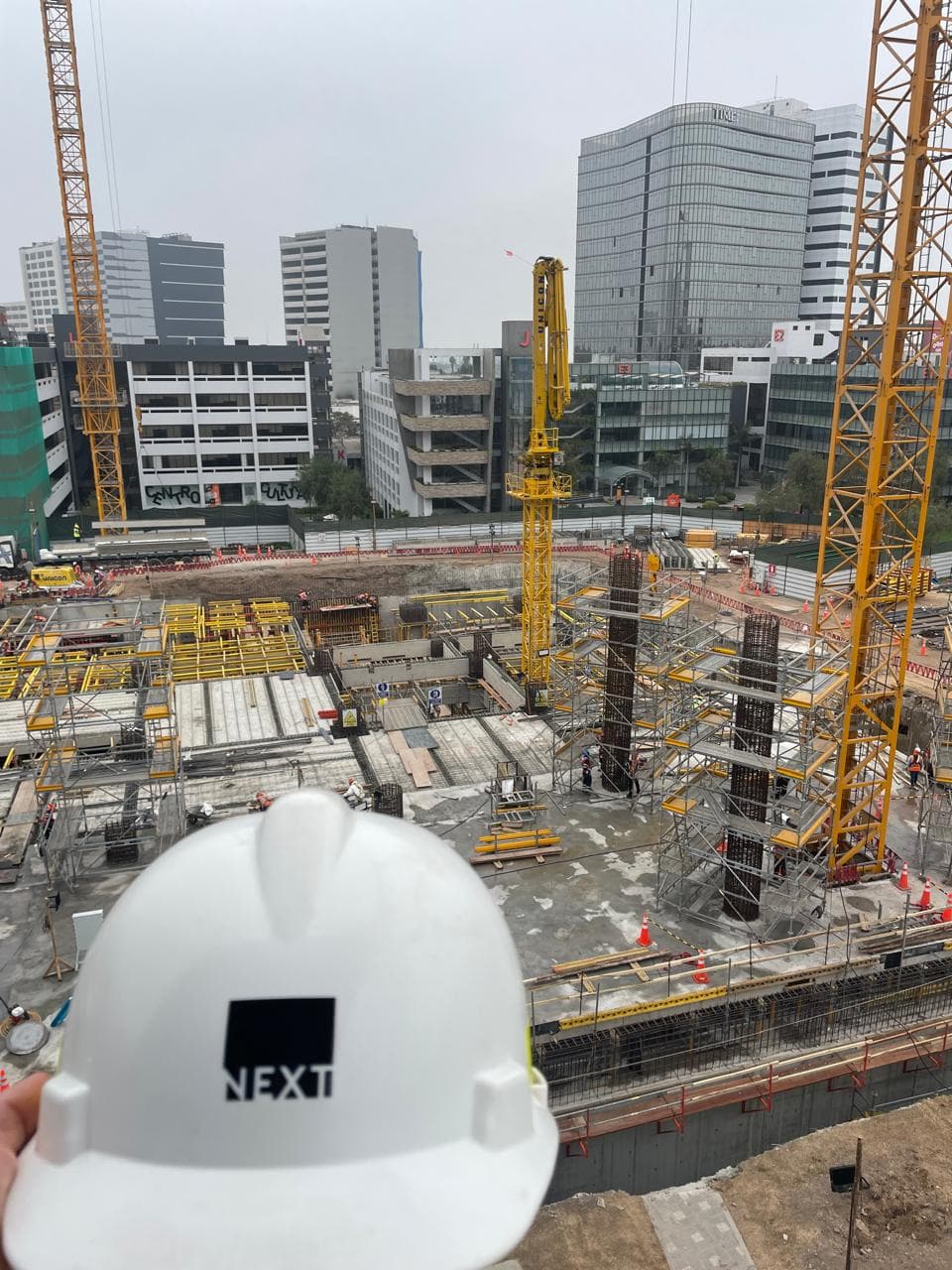 Sistema de producción NEXT en obra de edificación Lima Perú